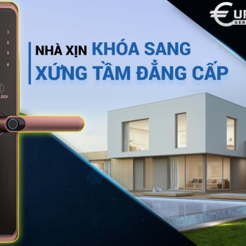 Cửa Châu Âu Eurowindow sử dụng Khoá Châu Âu Eurolock