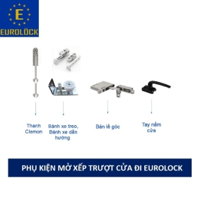 Giới thiệu 6 bộ phụ kiện cửa nhôm Eurolock